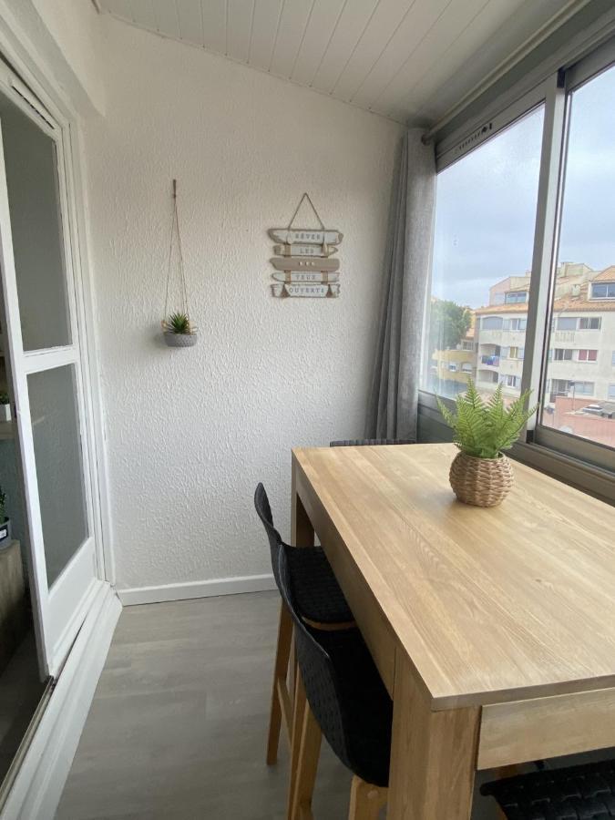Superbe Apt, 250m plage du môle, clim, parking Agde Exterior foto