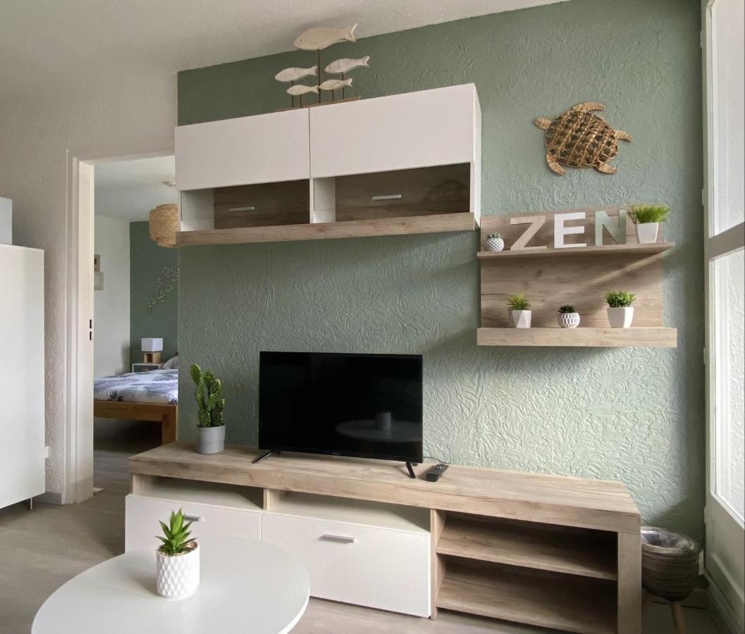 Superbe Apt, 250m plage du môle, clim, parking Agde Exterior foto